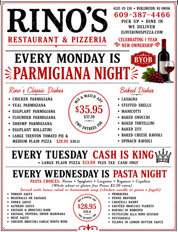 final new specials flyer